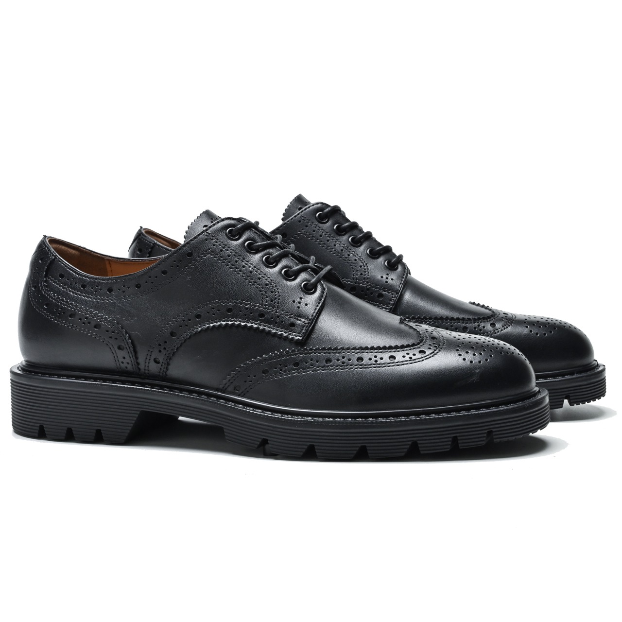 英伦风复古布洛克雕花正装男鞋M99901